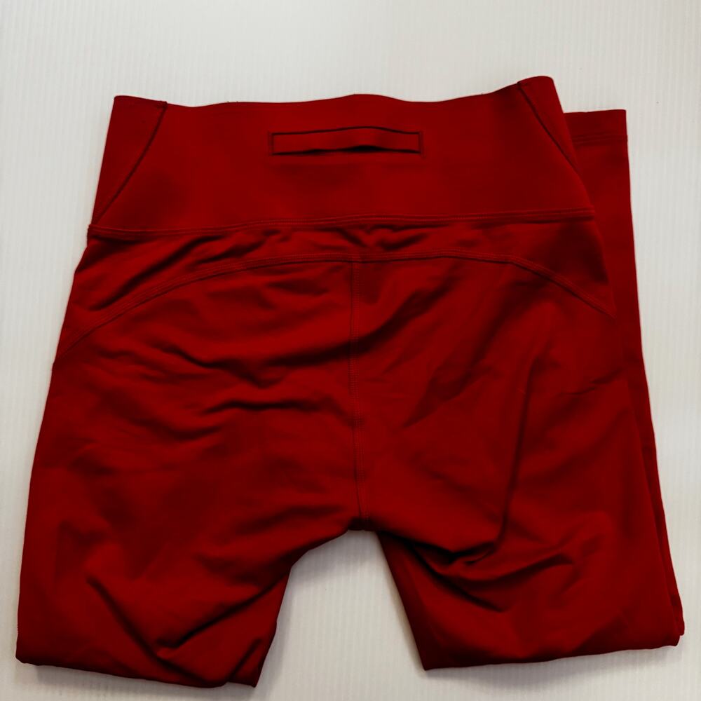 Outdoor Voices TechSweat 7/8 High Rise Crop Legging Red Small Gorpcore Sportif - Picture 6 of 15